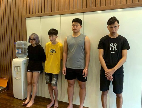Other suspects in the ring who were arrested. Photo: CAND