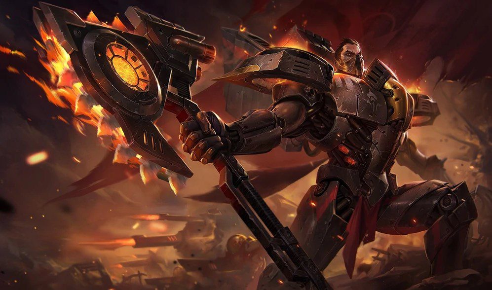 With such bizarre healing at level 1, it's no wonder Darius is dominating the top lane