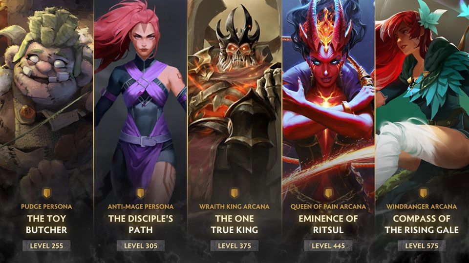 Cool items from the TI10 Battle Pass
