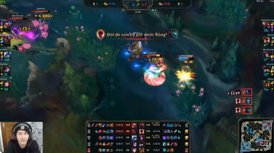 Team Dụt was completely overwhelmed by Ech Esports