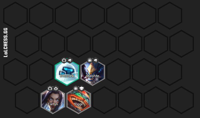 Standard early game composition