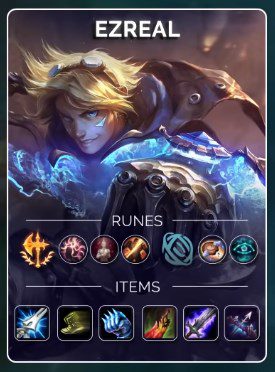 Ezreal will be very hard to burst down if using the Dance of Death build