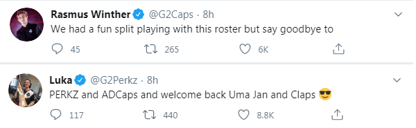 The role swap announcement needs both a thrower and a catcher like this to be accepted