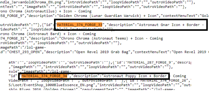 Close-up of the code.