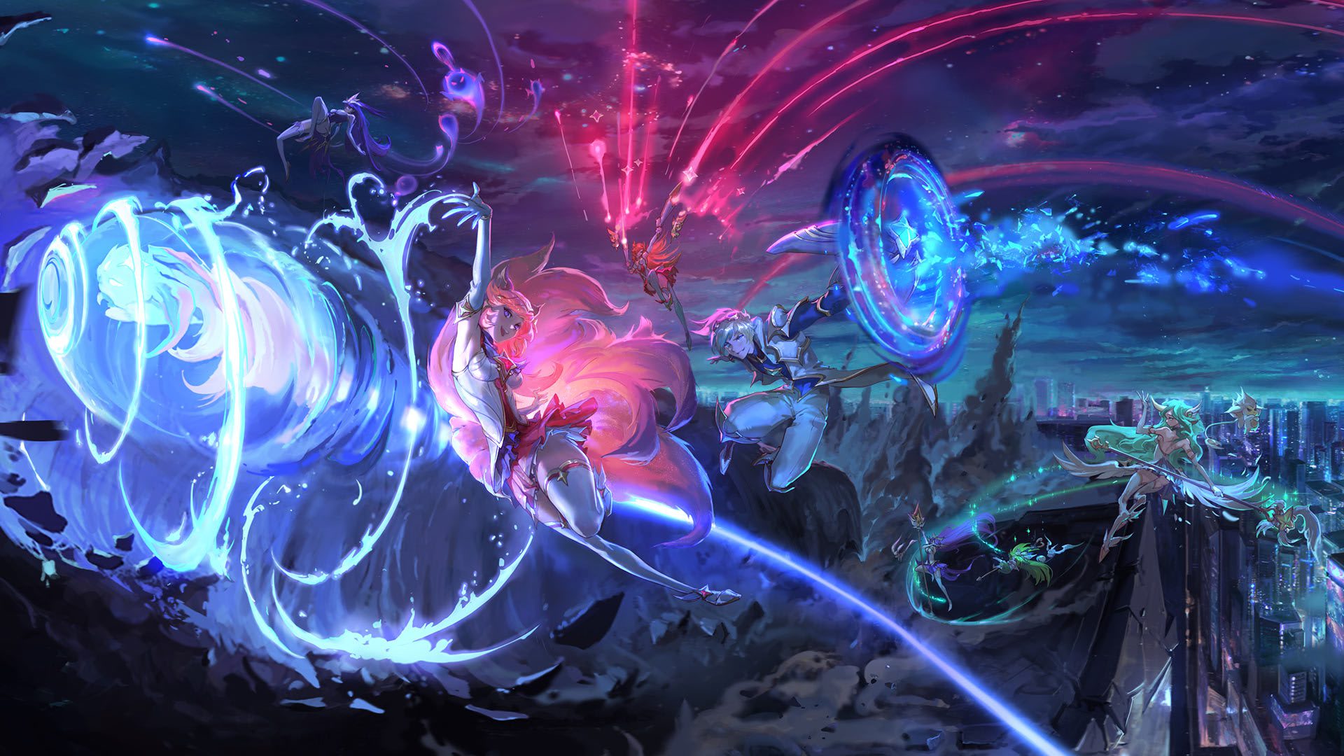 Event-related skins like Star Guardian always feature many champions
