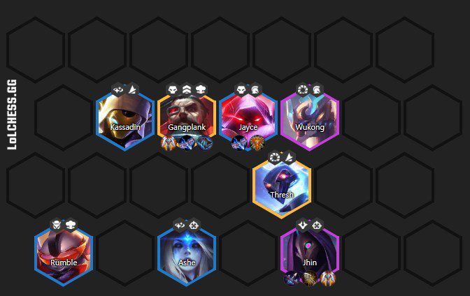 The optimal composition of Jhin 