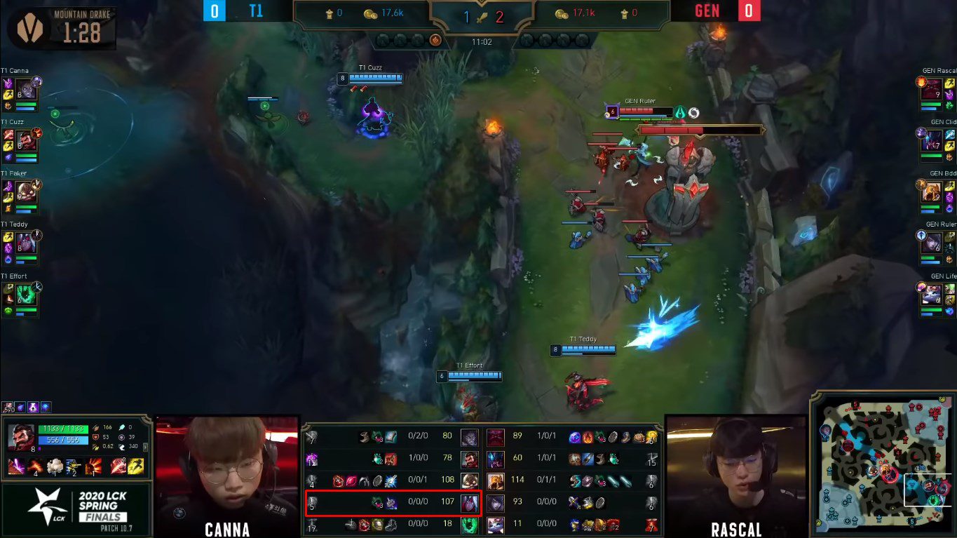LCK's top ADC - T1 Teddy also uses this item for Crit Varus
