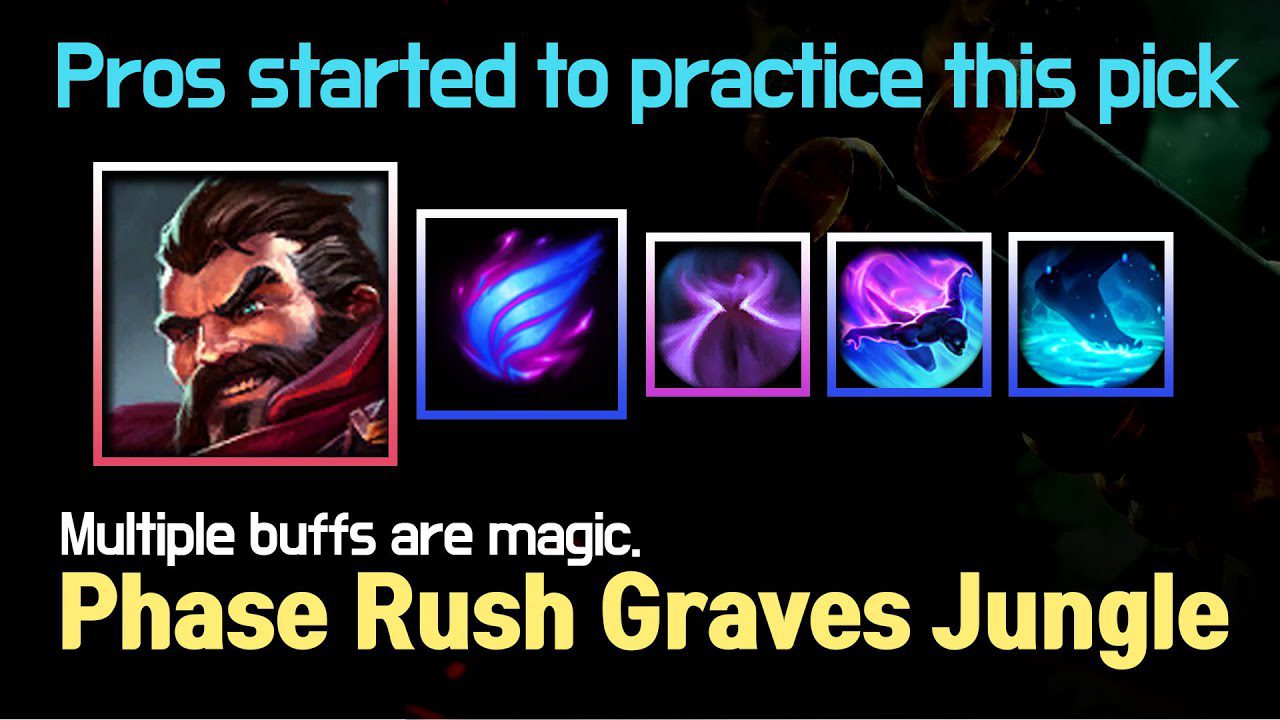 Pro players only practice the strongest meta options, and when they start using Swift Speed for Graves, we understand why this playstyle is dominant