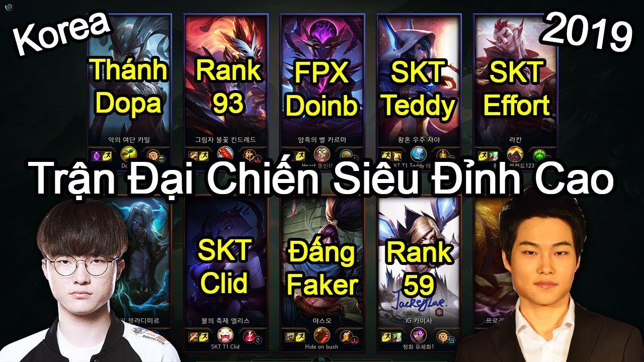 Korean Challenger always gathers top-tier players from around the world