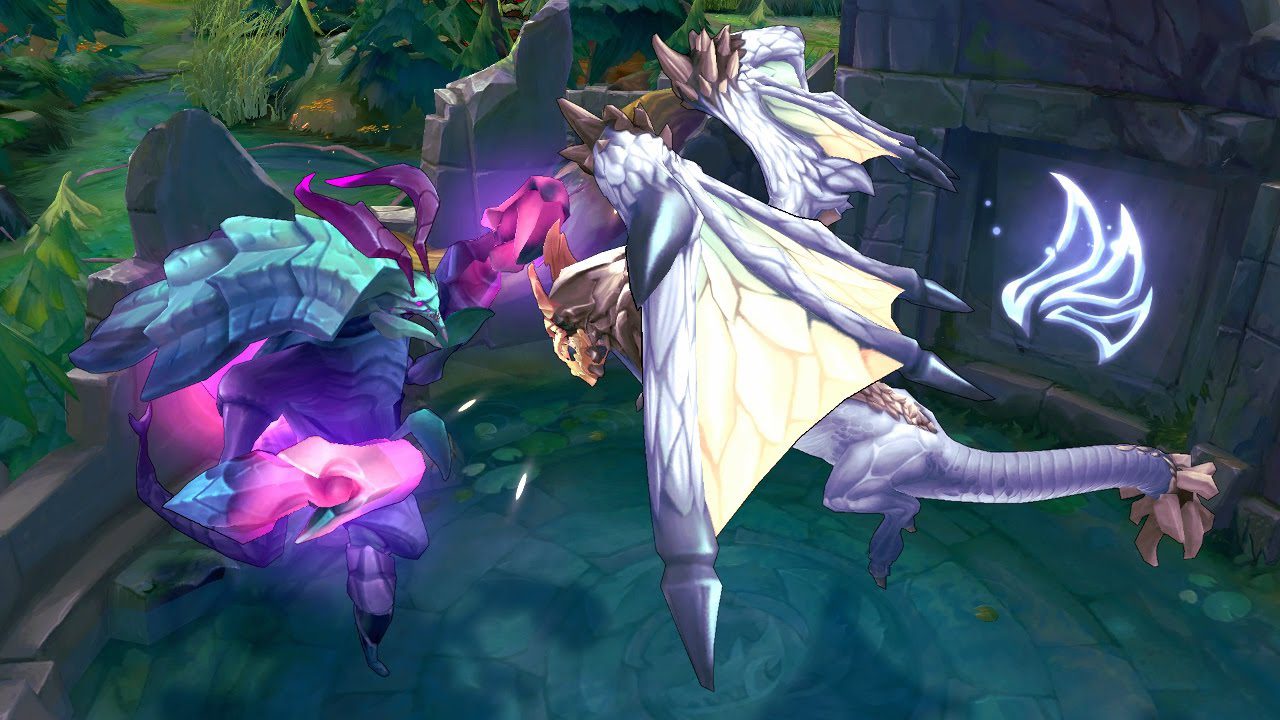 Dragons and Rift Heralds are two extremely important objectives that both teams must trade in the mid-game