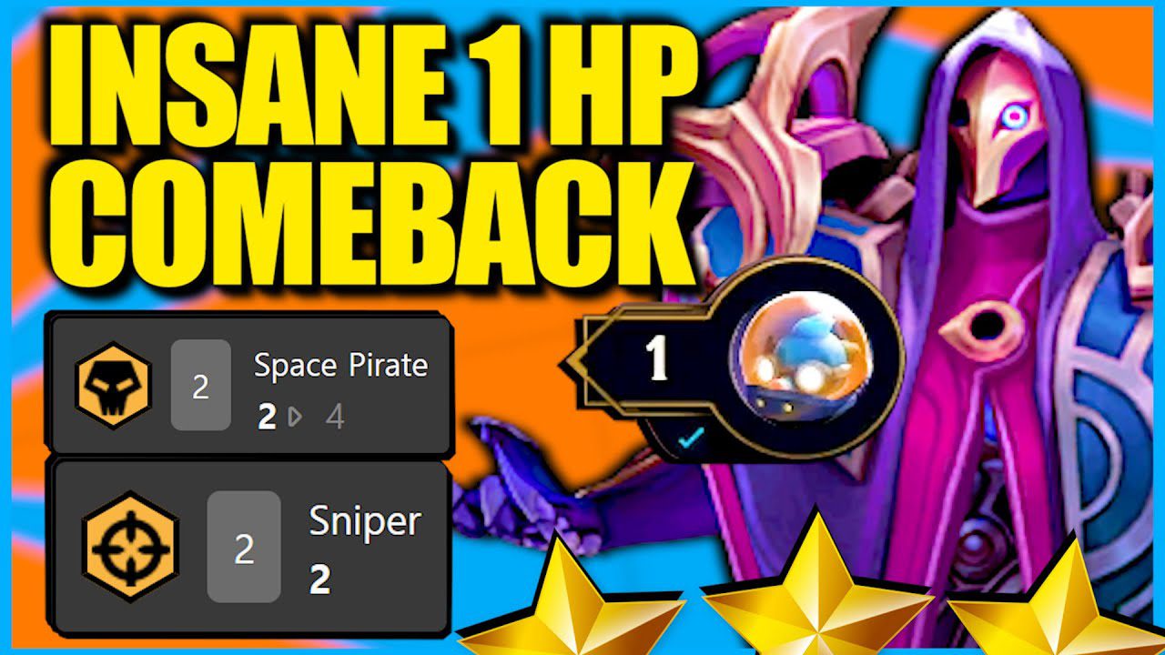 Korean player - Keane made a spectacular comeback while at just 1 health with this 'Korean Jhin' composition