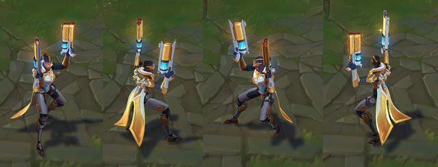 Lucian Prestige Ultimate Weapon skin