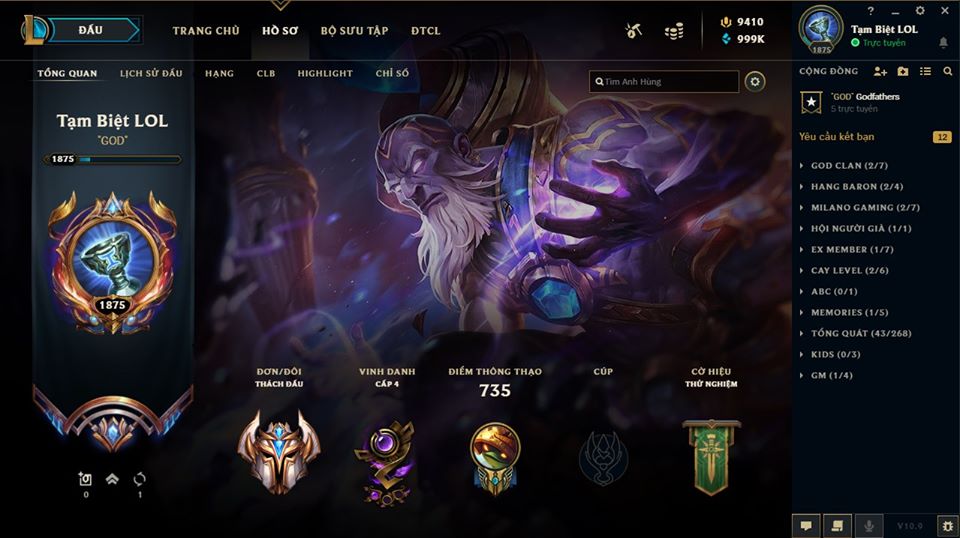 Gamer 'Beer' has changed his name to 'Goodbye LOL', along with a retirement announcement on his personal Facebook
