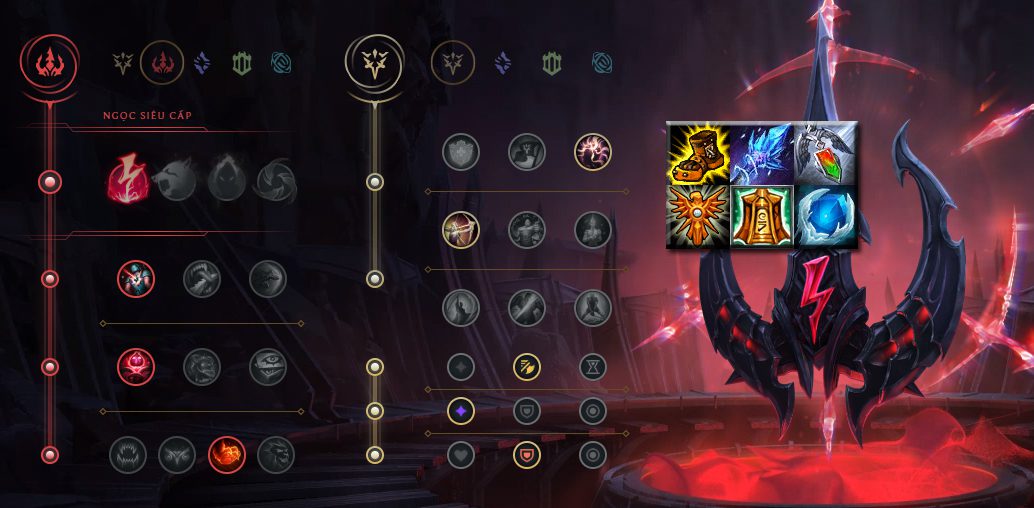 Recommended runes and items for Bard