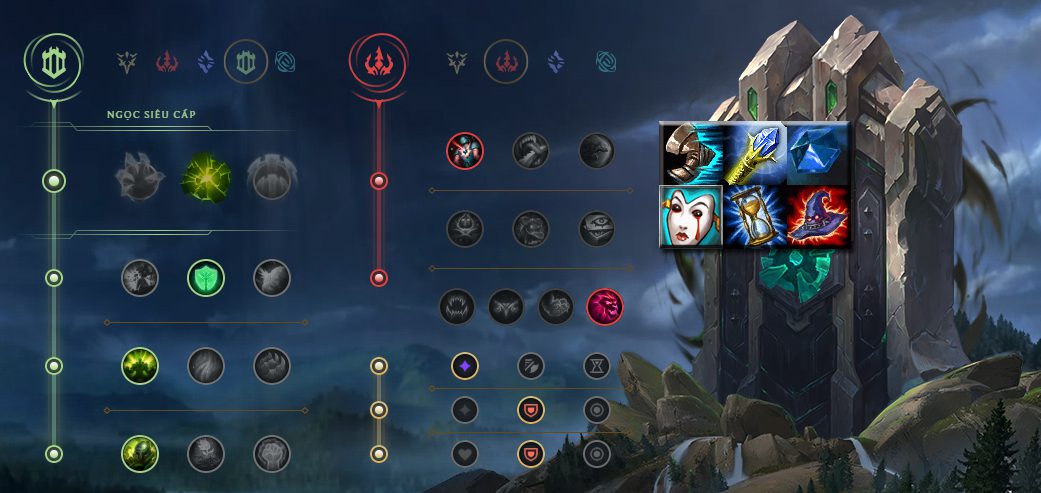 Recommended runes and items for Amumu jungle full damage