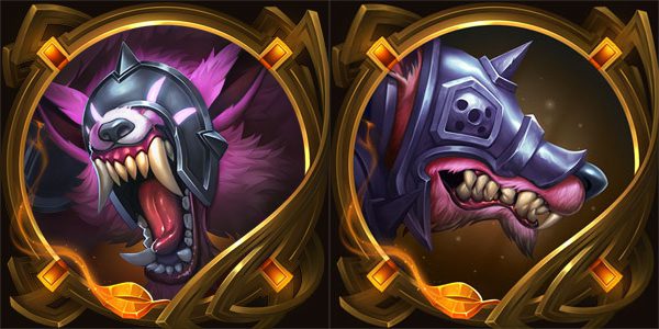 2 new emblems accompanied by the message 'Earned when reaching Honor 5' from Riot Games