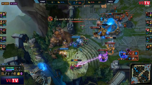 Looking at the score, we thought GAM Esports was up against Funplus Phoenix, G2 Esports, or T1, but no, it was just Machi Esports