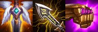 Items to prioritize for Gangplank when picking up spare items thanks to the 4 Pirates