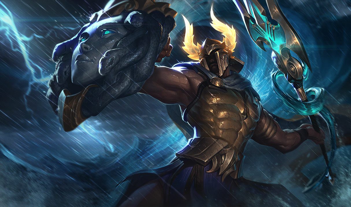 Despite a slight nerf at the end of last season, Pantheon is still an incredibly powerful champion in the current meta.