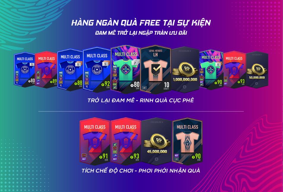Thousands of free gifts at the event 'Passion Returns - Overflowing with Offers.'