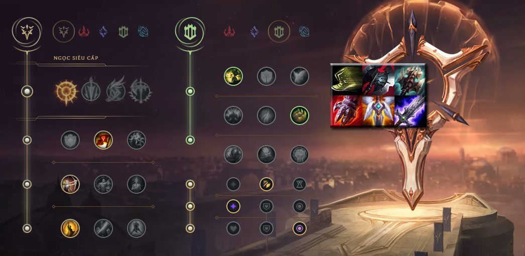 Recommended runes and items for Kled in top and mid lane