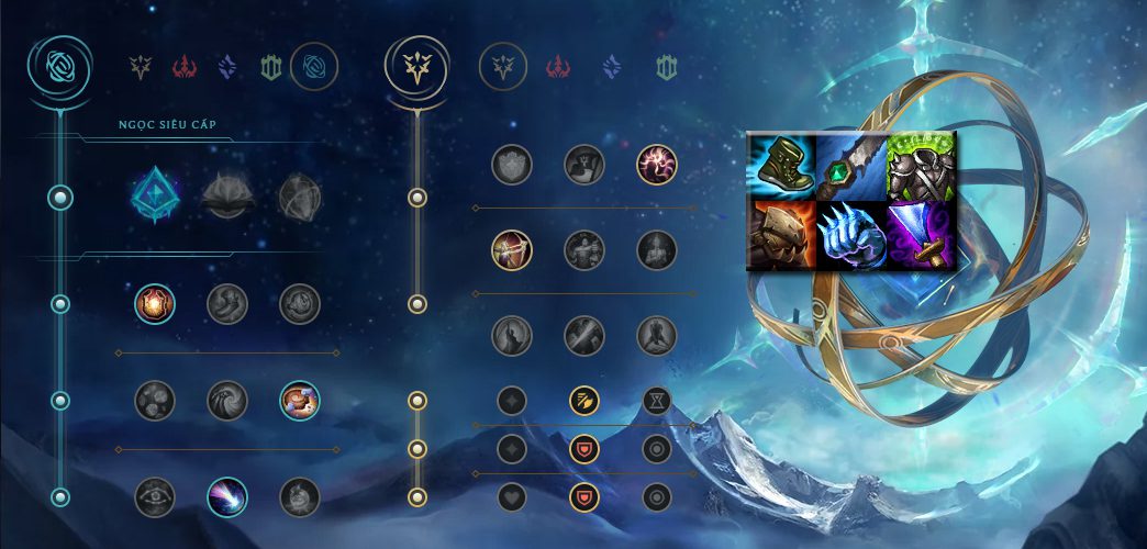 Recommended runes and items for Taric jungle