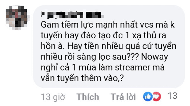 While not many, there are still a few fans who are concerned about GAM's decision.
