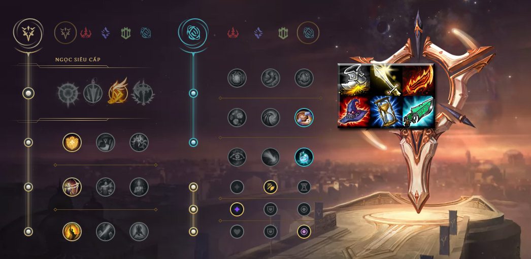 Recommended rune page and items for Kayle Top Lane