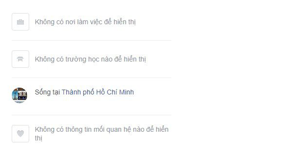 The Facebook account believed to be Profit's states that he is 'living in Ho Chi Minh City'