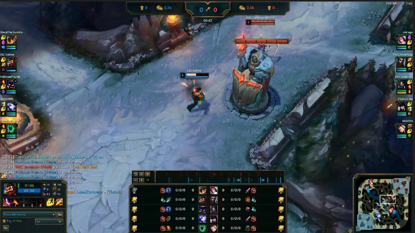 Seeing this at the start of the game makes everyone lose interest in playing anymore.