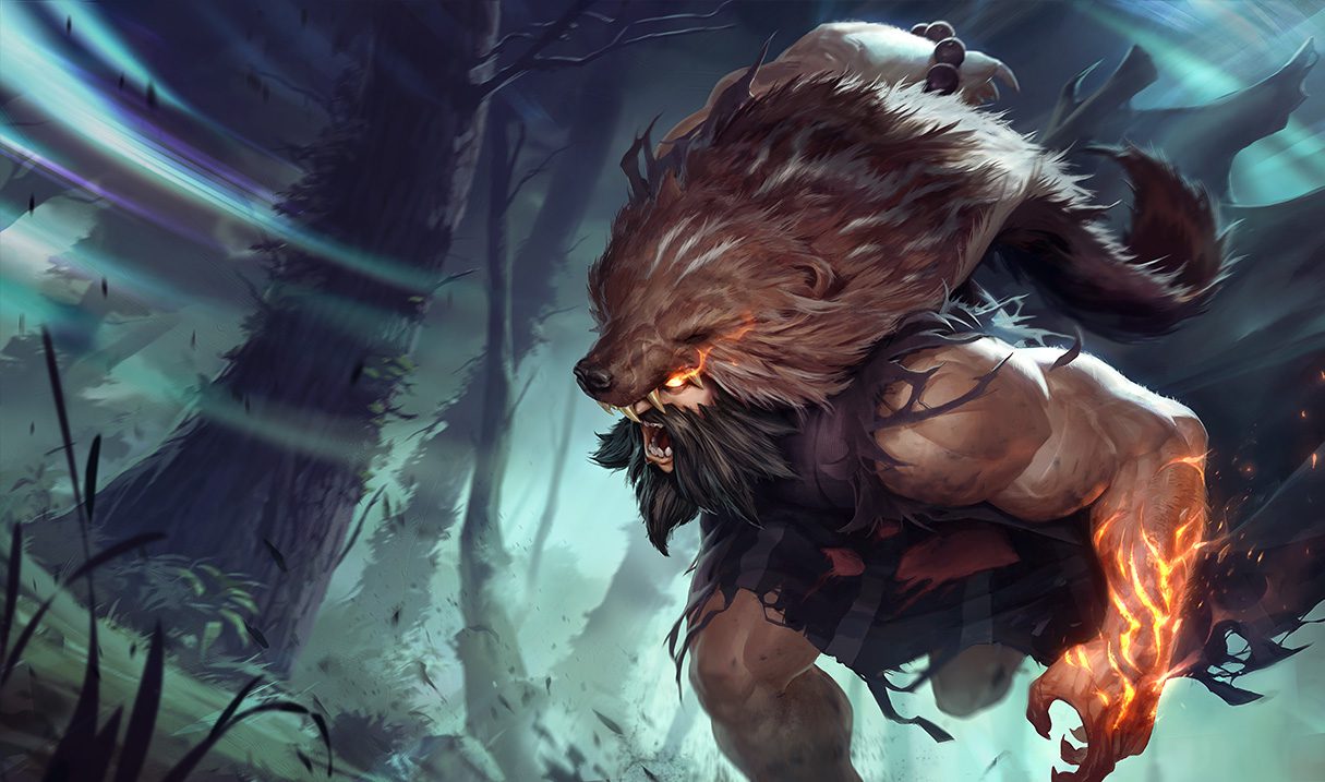 Perhaps Riot should completely overhaul Udyr's appearance soon