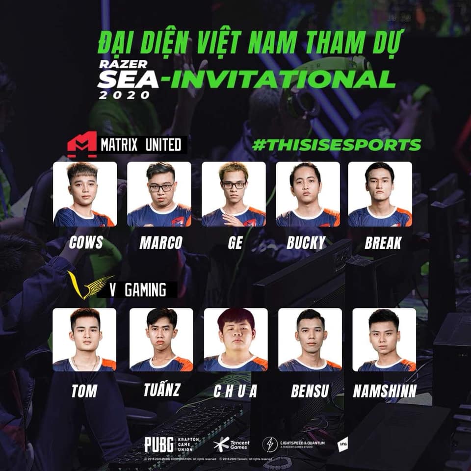 Vietnam is represented by two strong teams in the PUBG Mobile scene