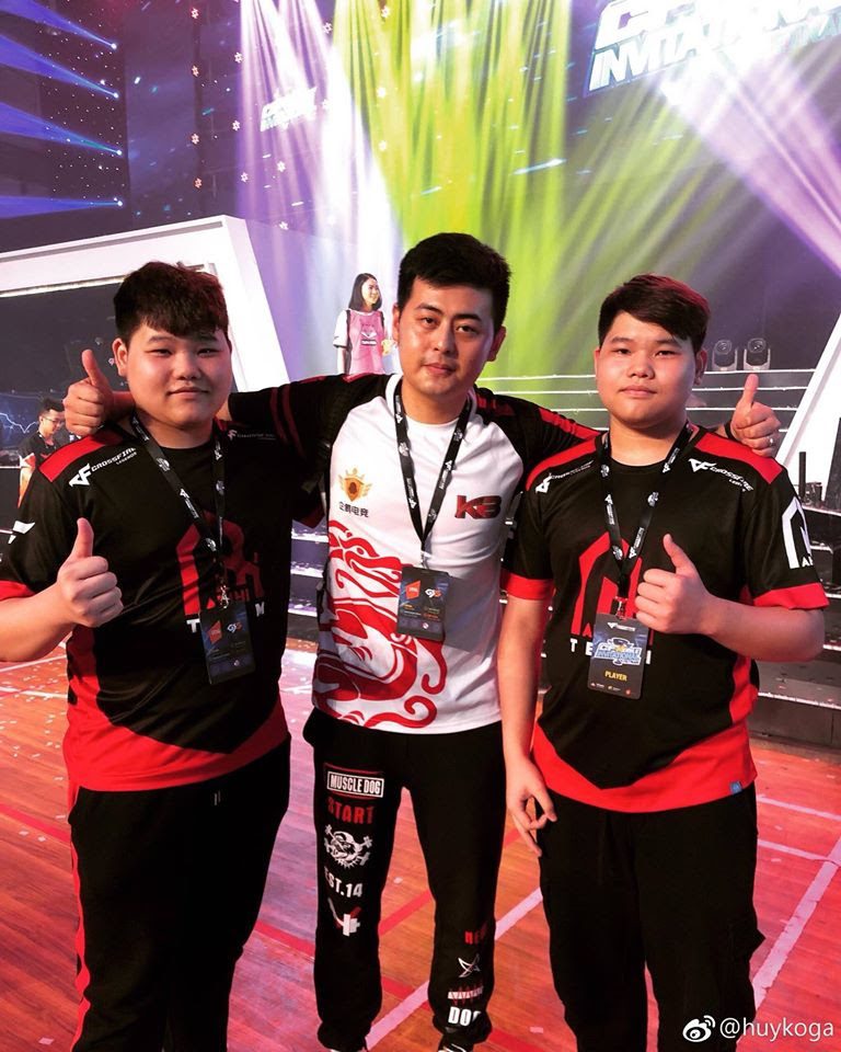 Hieu Meo and Huy Ga competing in CrossFire Legend