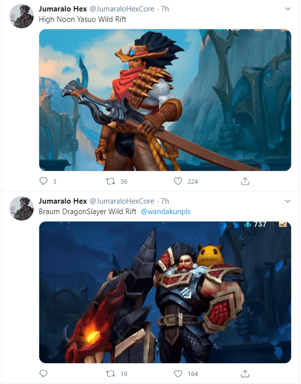 A series of skins were upgraded after entering League of Legends: Wild Rift