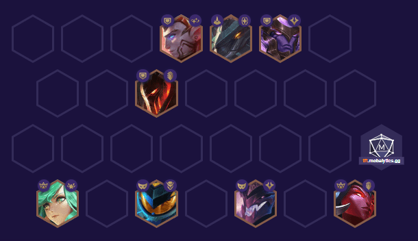The Aurelion Sol - Guardian composition mixed with Spies allows you to play 4 Mystics for added safety