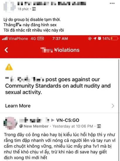 The admin team of the VN - CS:GO group bitterly shares the reason for the group's 'bug'