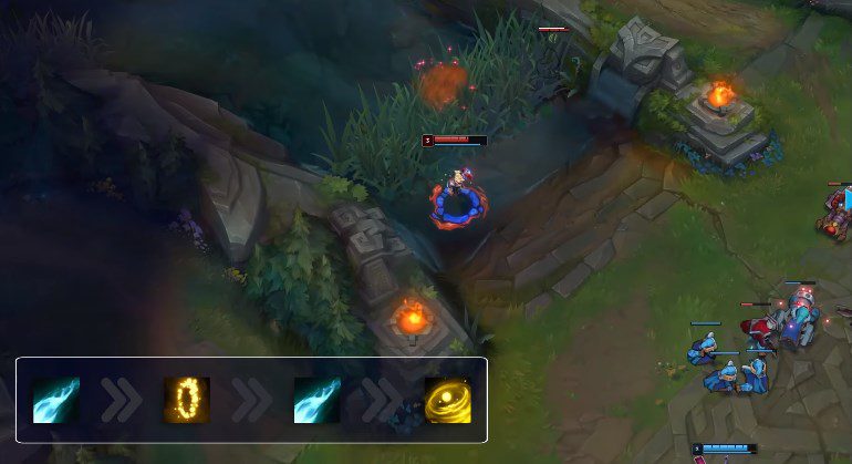 The earliest time to level up W with Ezreal in the jungle is at level 4