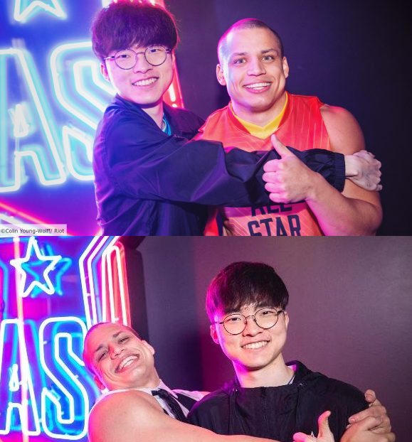 Tyler1 and Faker appeared at 2 consecutive All-Star Battles