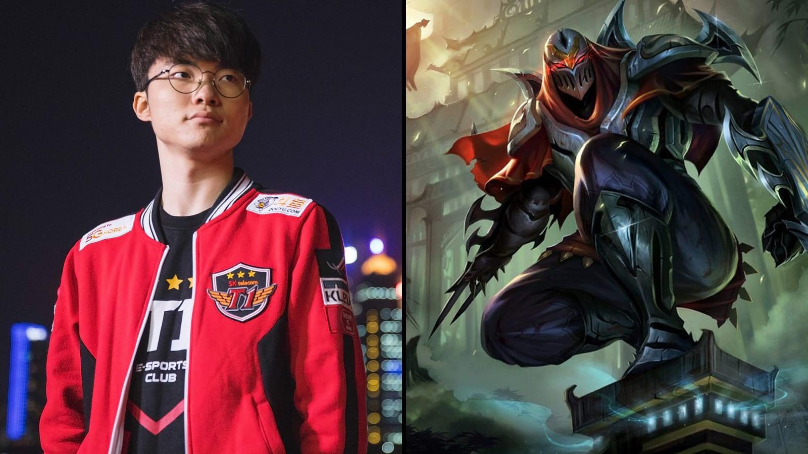 Midbeast boldly claims to have a Zed highlight better than Faker's