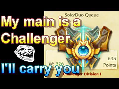 Smurfing is no longer something strange to League of Legends players