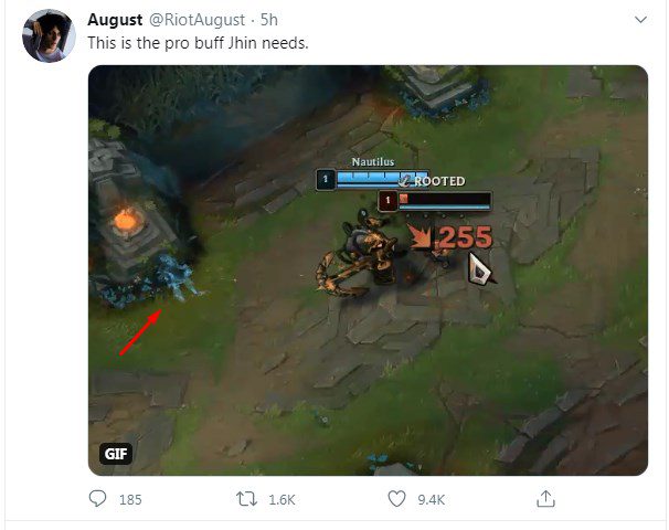 Riot August: 'This is what Jhin needs to be buffed', we even see Jhin's afterimage