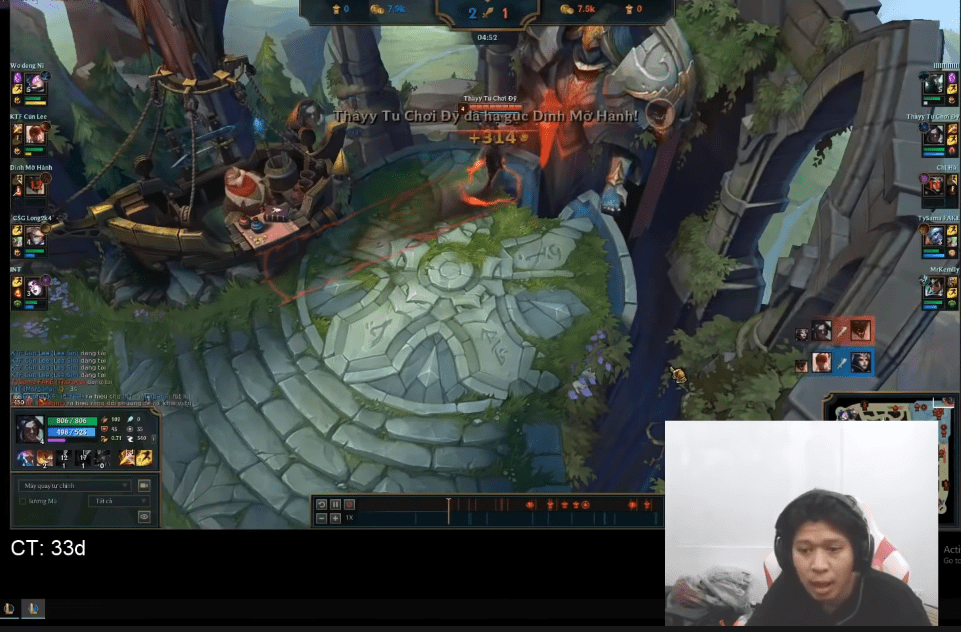 QTV after reviewing the match replay was shocked to realize he was taken down by a Kayn standing at the Ancient Ruins