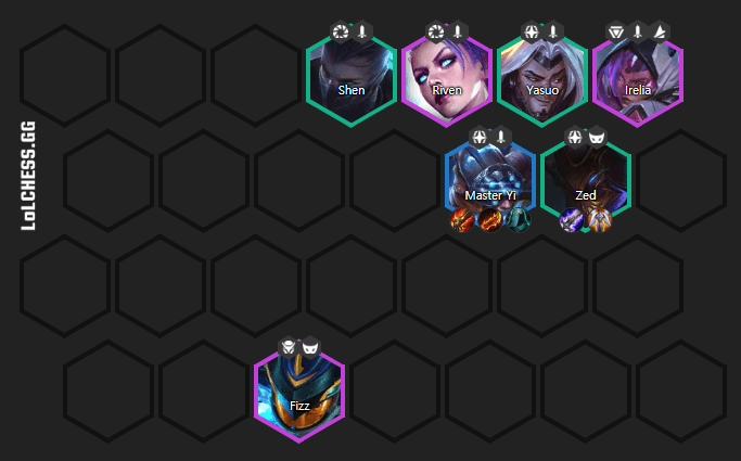 This team's complete composition only has 7 champions