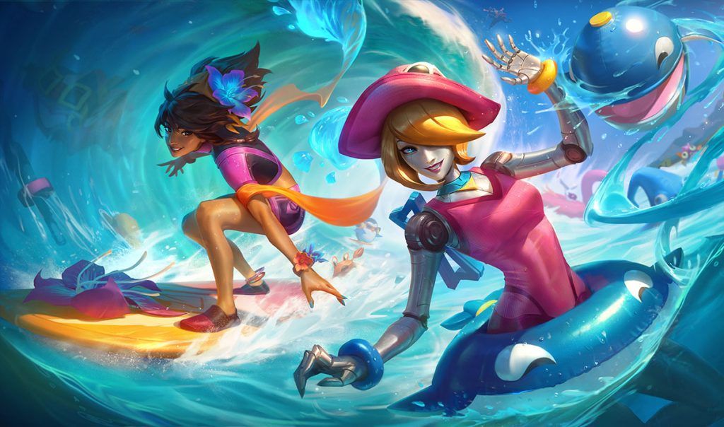 In patch 10.13, Taliyah will have a Pool Party skin, maybe Riot really will buff her?