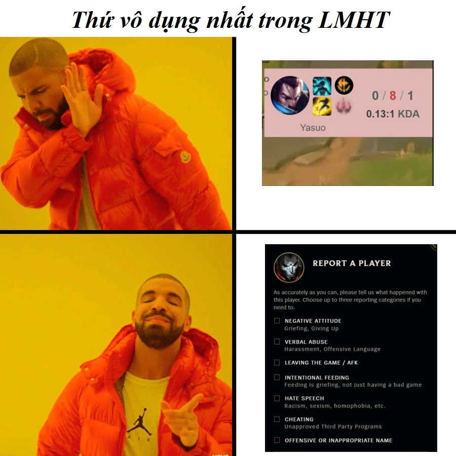 The most useless thing in League of Legends; if we add the reporting system during champion select, will it just create another useless feature?