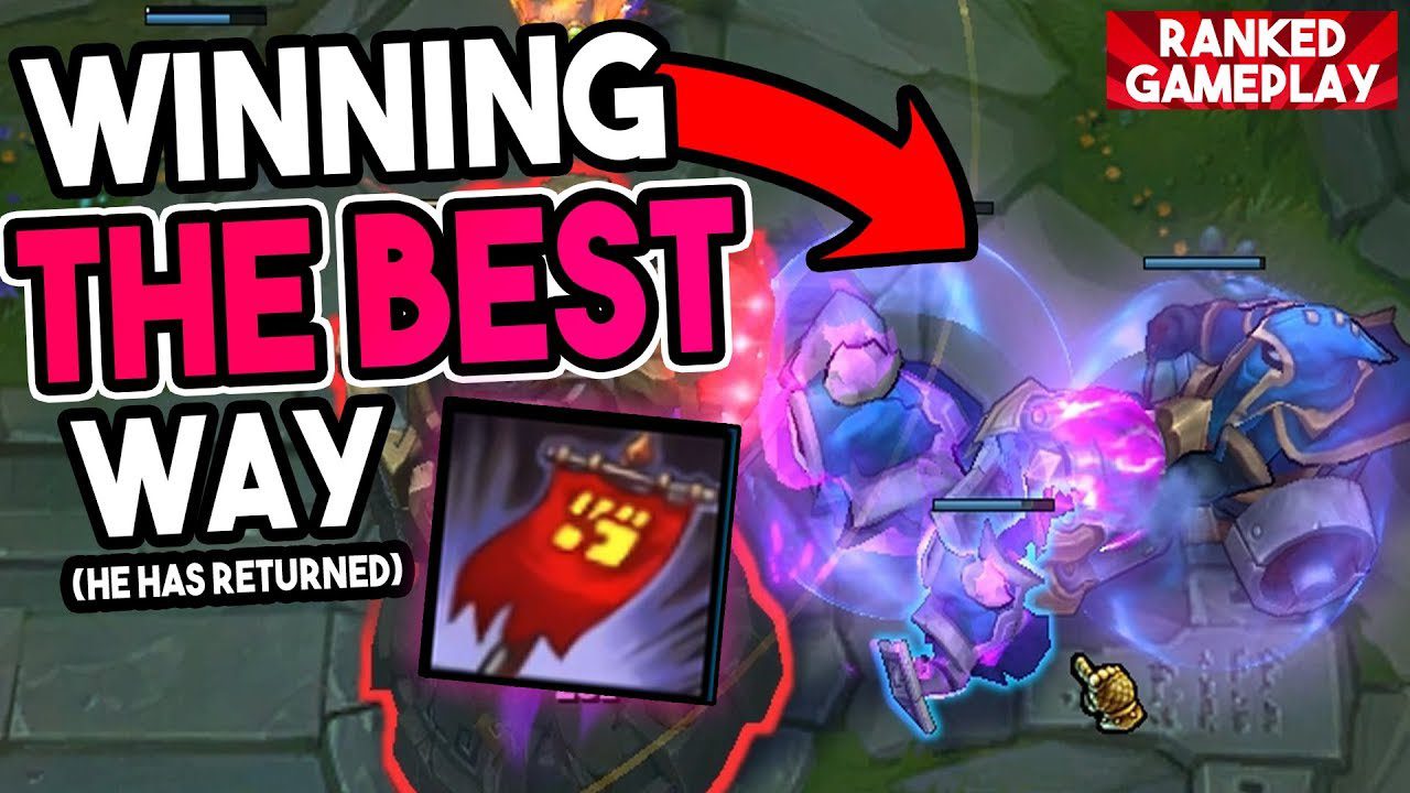 The Banner of Command made champions sometimes less important than minions