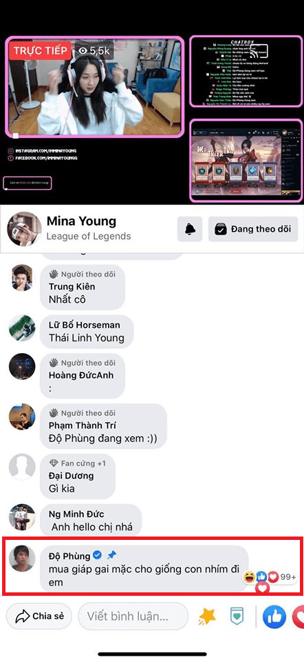 Tribe leader Độ Mixi is also personally rowing the boat