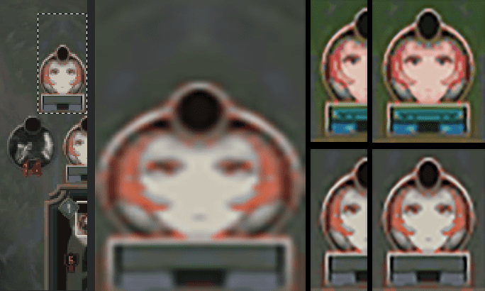 The community has made some edits to help us better imagine the full face of this champion