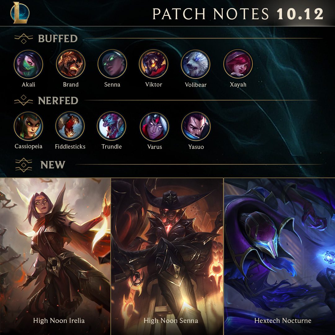 It's not surprising that Senna gets a Legendary skin and a buff at the same time