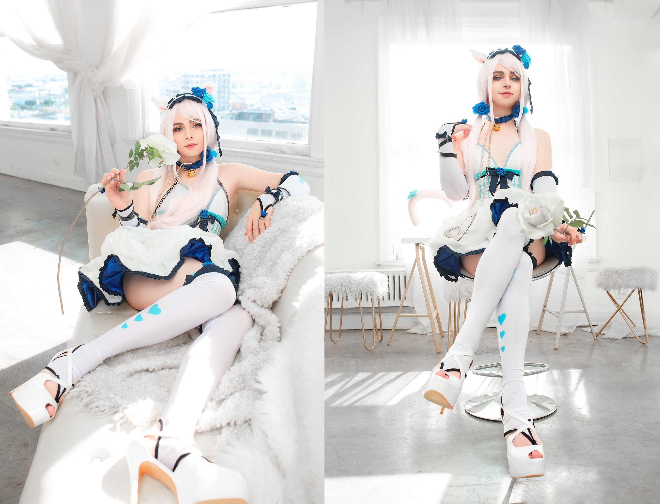 Vanilla character from the Japanese game Nekopara